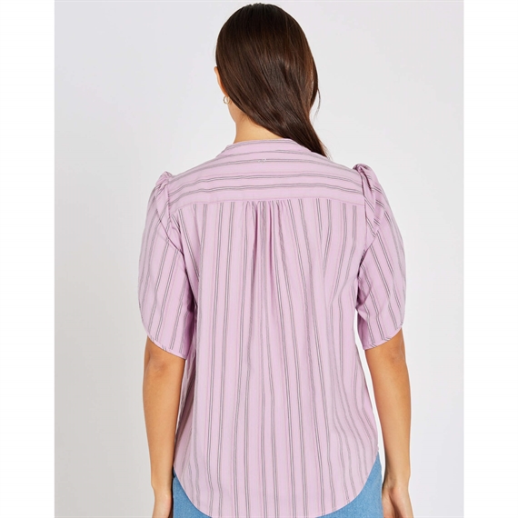 Heartmade HMTulin Skjorte, Pink Stripe